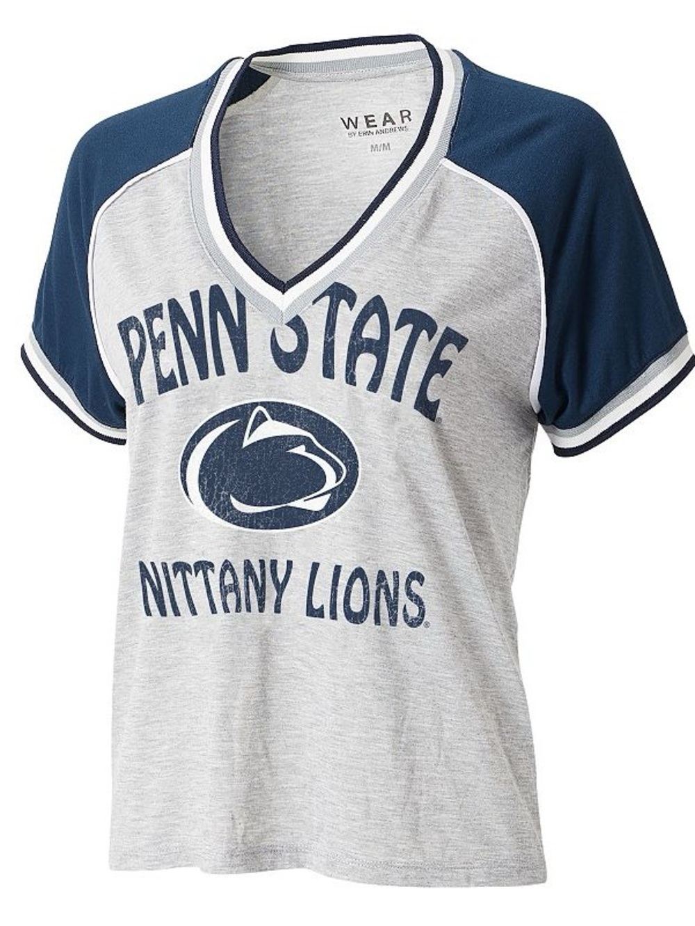 WEAR by Erin Andrews Penn State Nittany Lions v-neck t-shirt, NWT, size medium